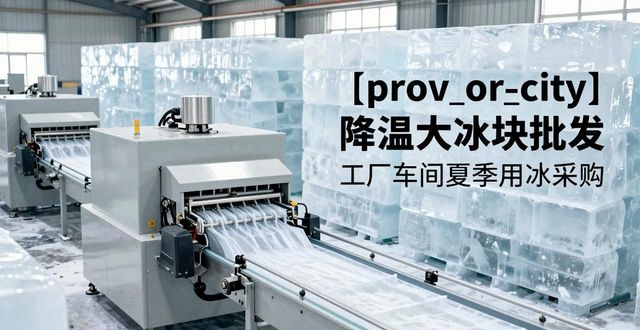 吴中降温大冰块批发 工厂车间夏季用冰采购