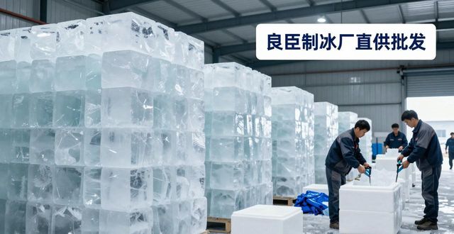 吴中大冰块销售厂家 良臣制冰厂直供批发